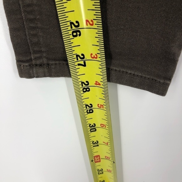 Democracy AB Technology Skinny Jeans Booty Lift Comfort Waist Mushroom Brown 6 - Picture 10 of 11